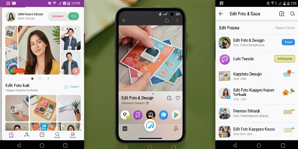 Tampilan antarmuka API288 untuk Edit Foto Kertas Kaca yang modern.