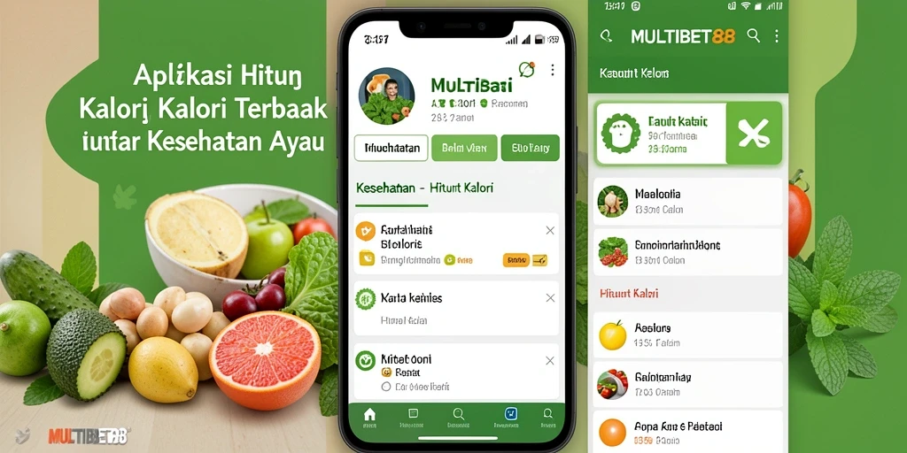 Tampilan antarmuka MULTIBET88 yang menarik untuk menghitung kalori.