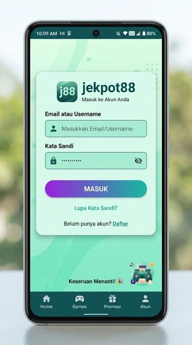 Masuk ke Akun jekpot88 Anda dengan Mudah